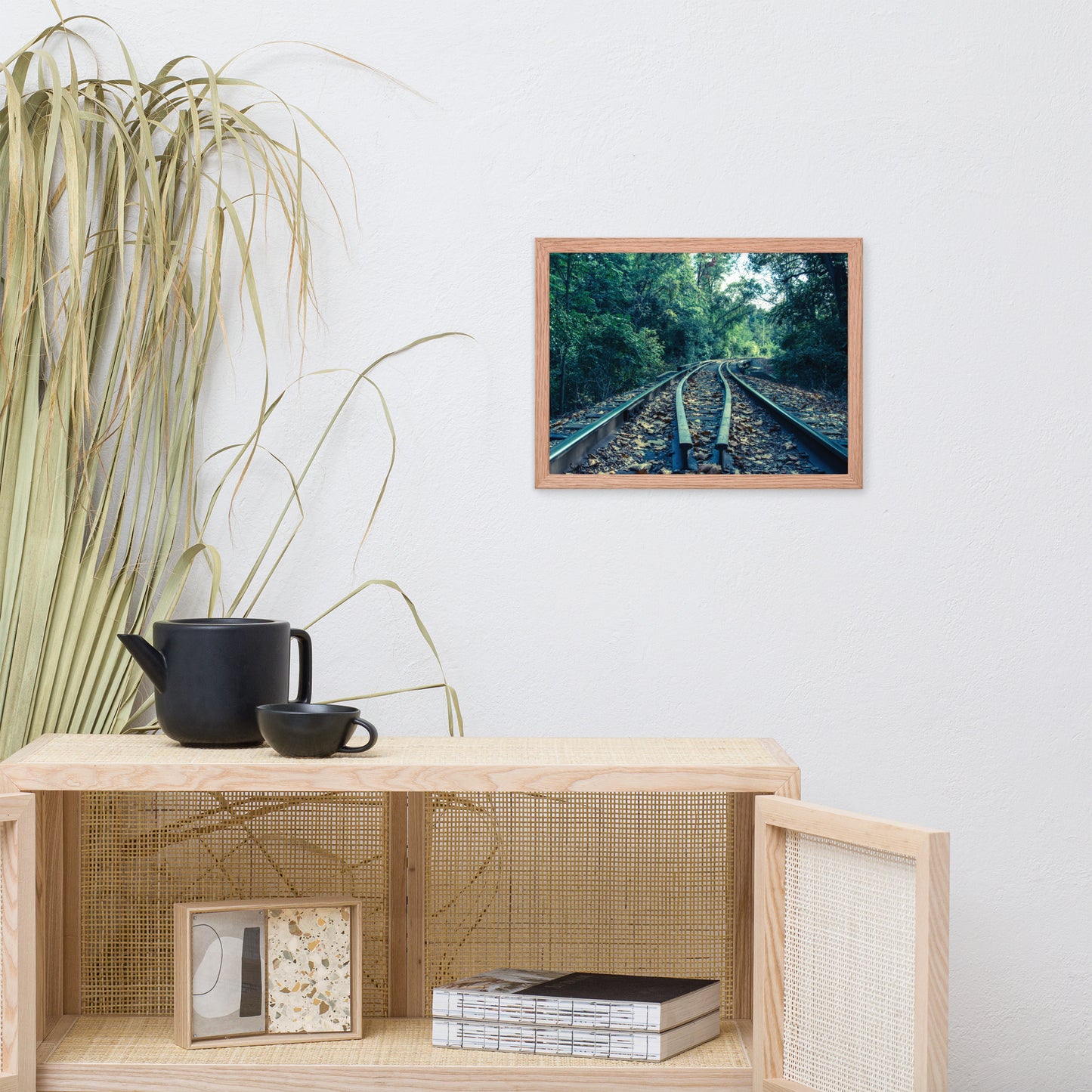 Lead Me into the Light - Colorized Framed Photo Paper Wall Art Prints
