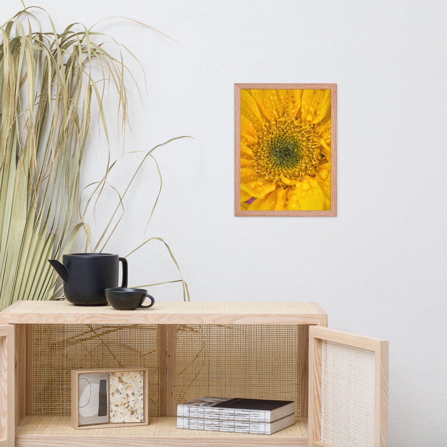 Joyful Color Floral Nature Photo Framed Wall Art Print