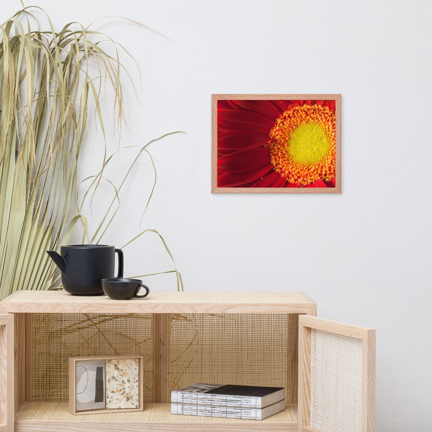 Nature's Beauty Floral Nature Photo Framed Wall Art Print