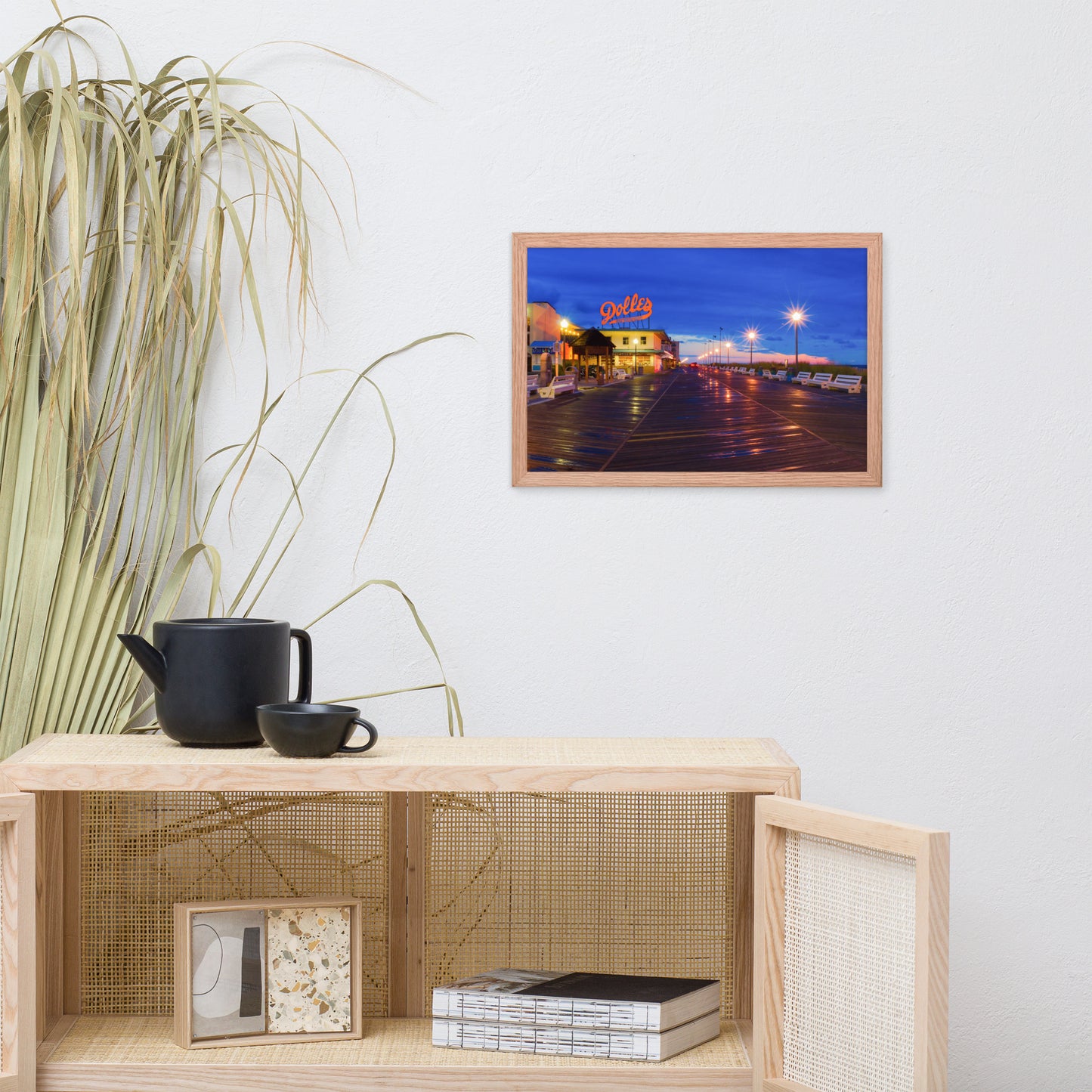 Early Morning at Dolles Urban Landscape Photo Framed Wall Art Print