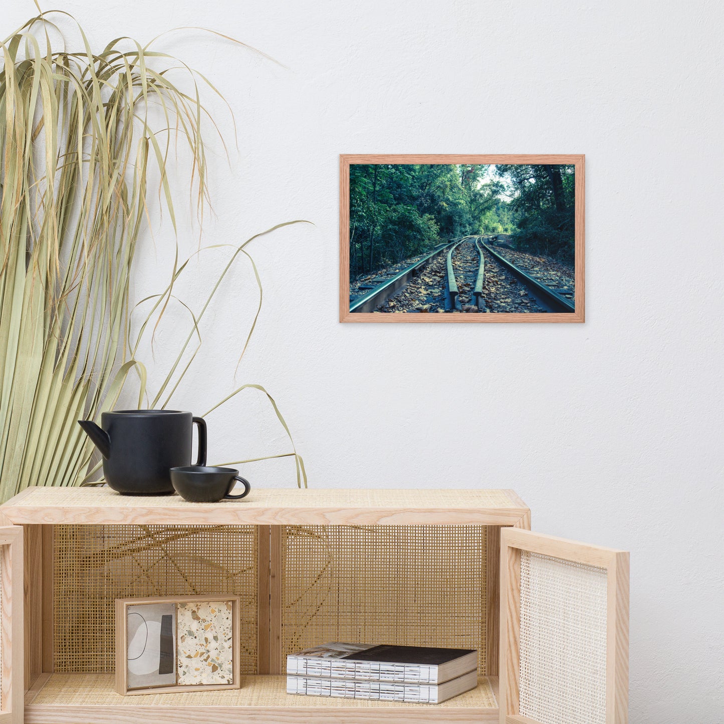 Lead Me into the Light - Colorized Framed Photo Paper Wall Art Prints
