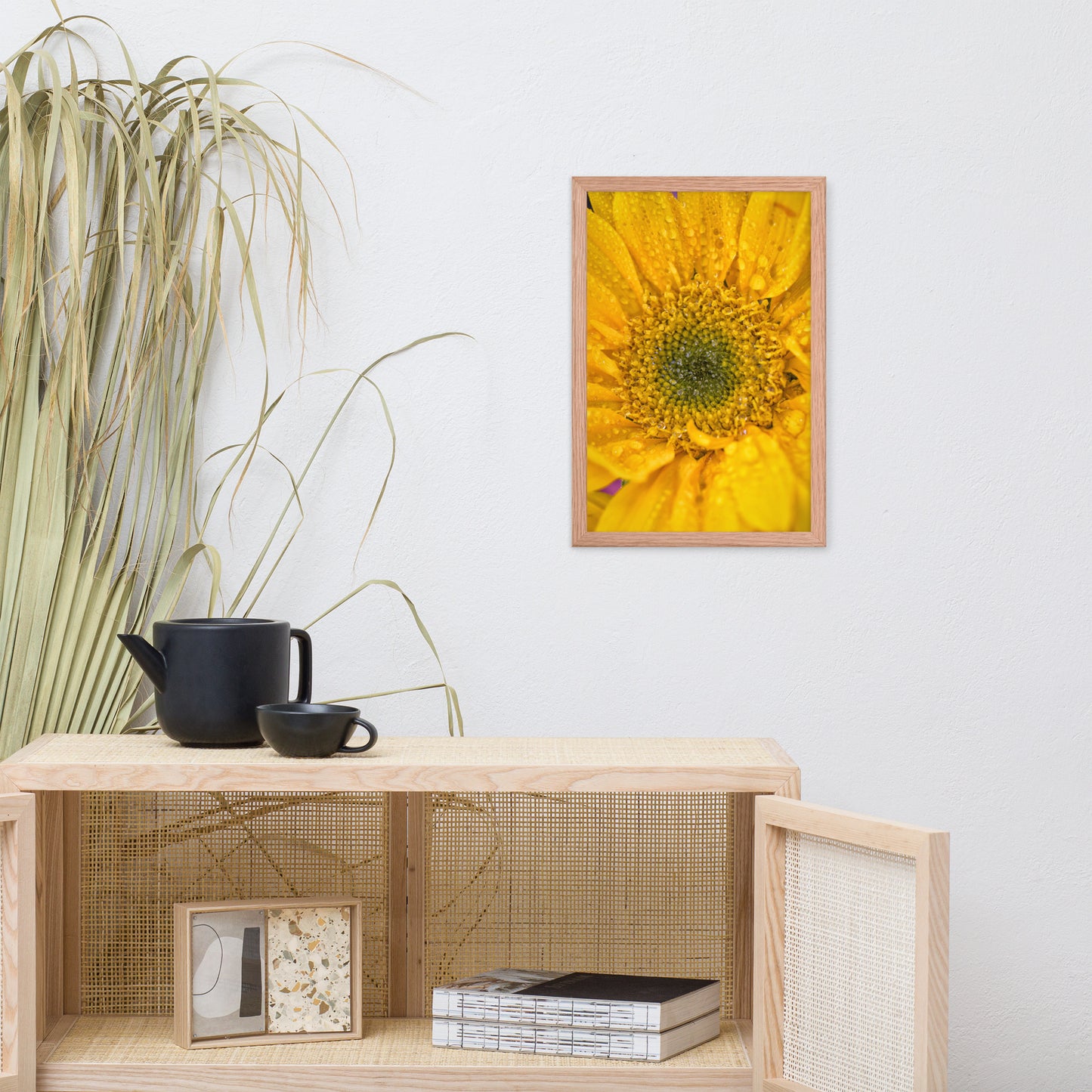 Joyful Color Floral Nature Photo Framed Wall Art Print
