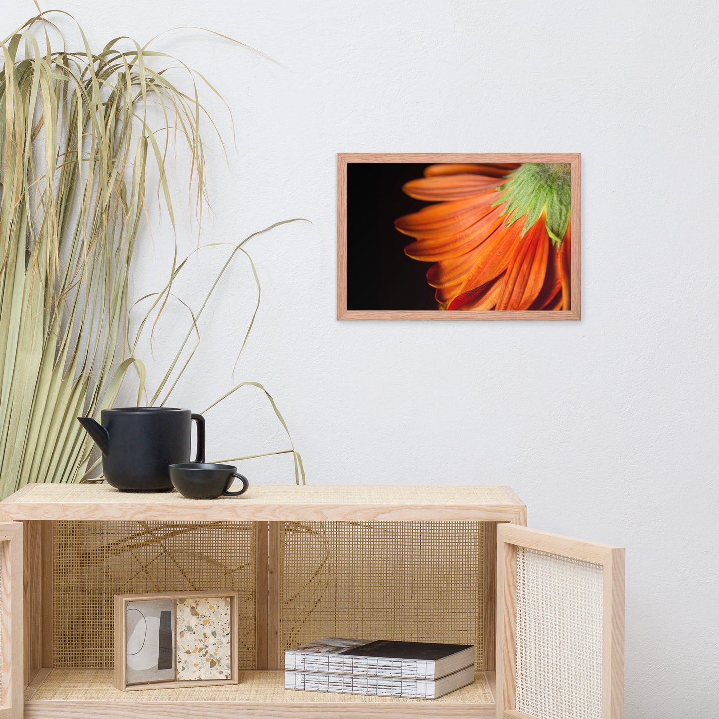 Petite Petals Floral Nature Photo Framed Wall Art Print