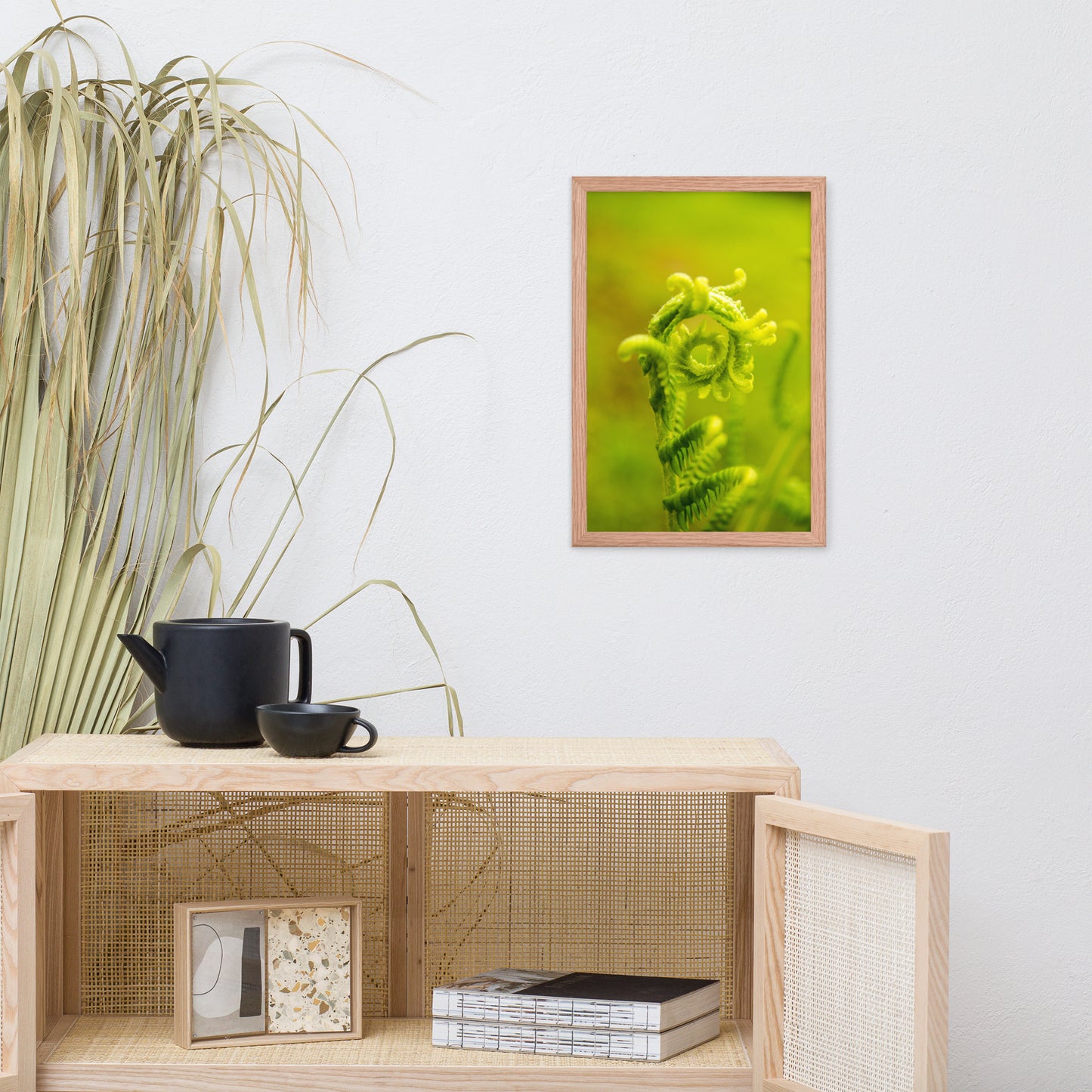 Nature's Perfection Botanical Nature Photo Framed Wall Art Print
