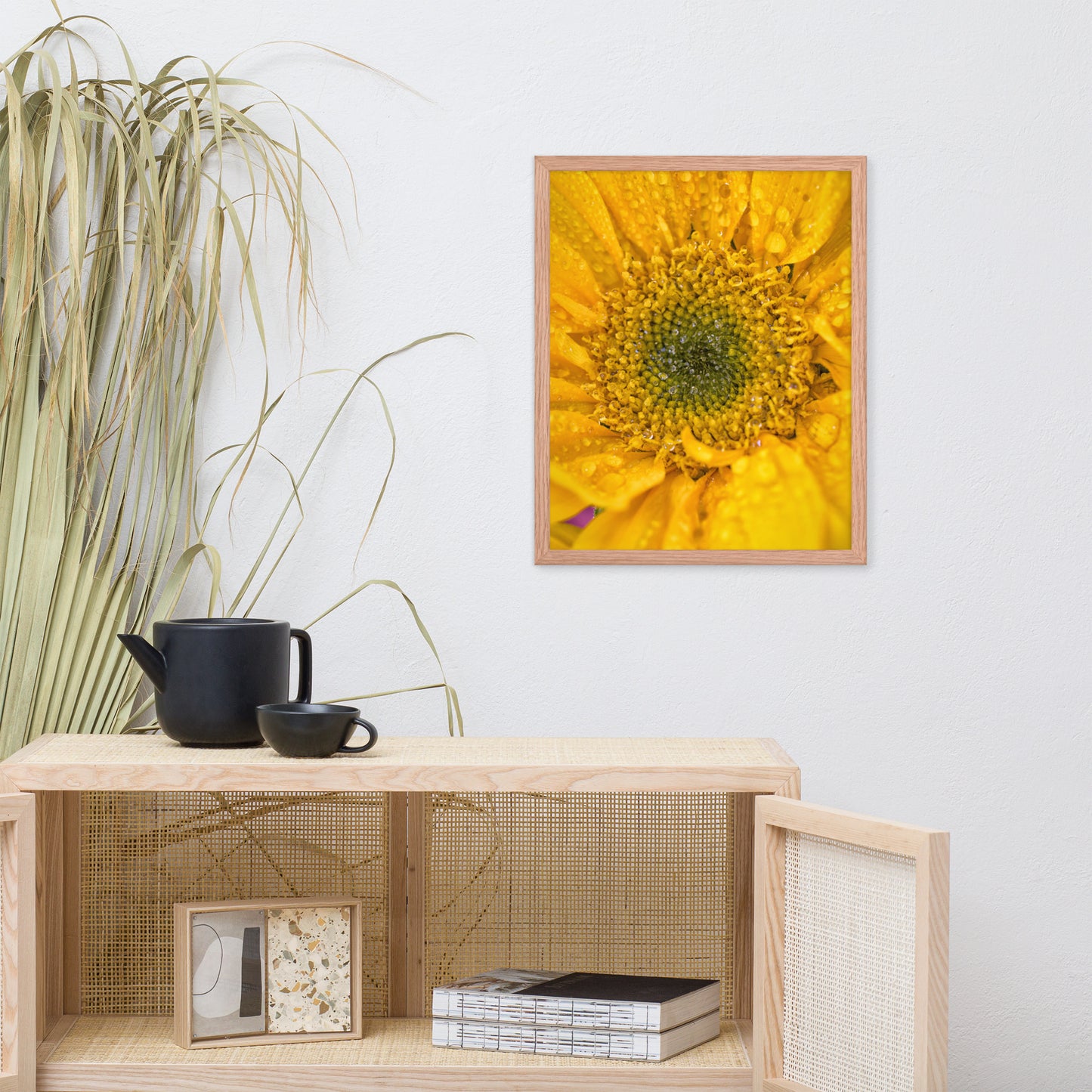 Joyful Color Floral Nature Photo Framed Wall Art Print