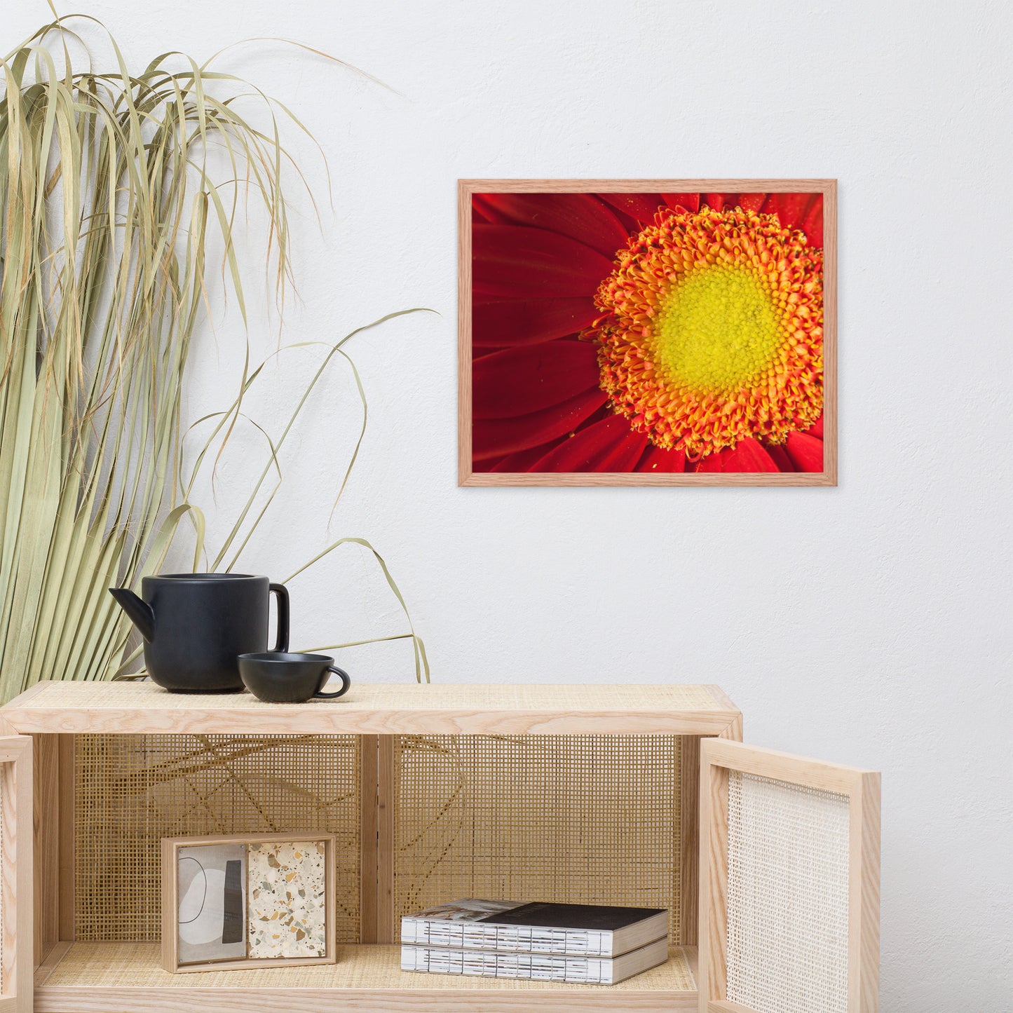 Nature's Beauty Floral Nature Photo Framed Wall Art Print