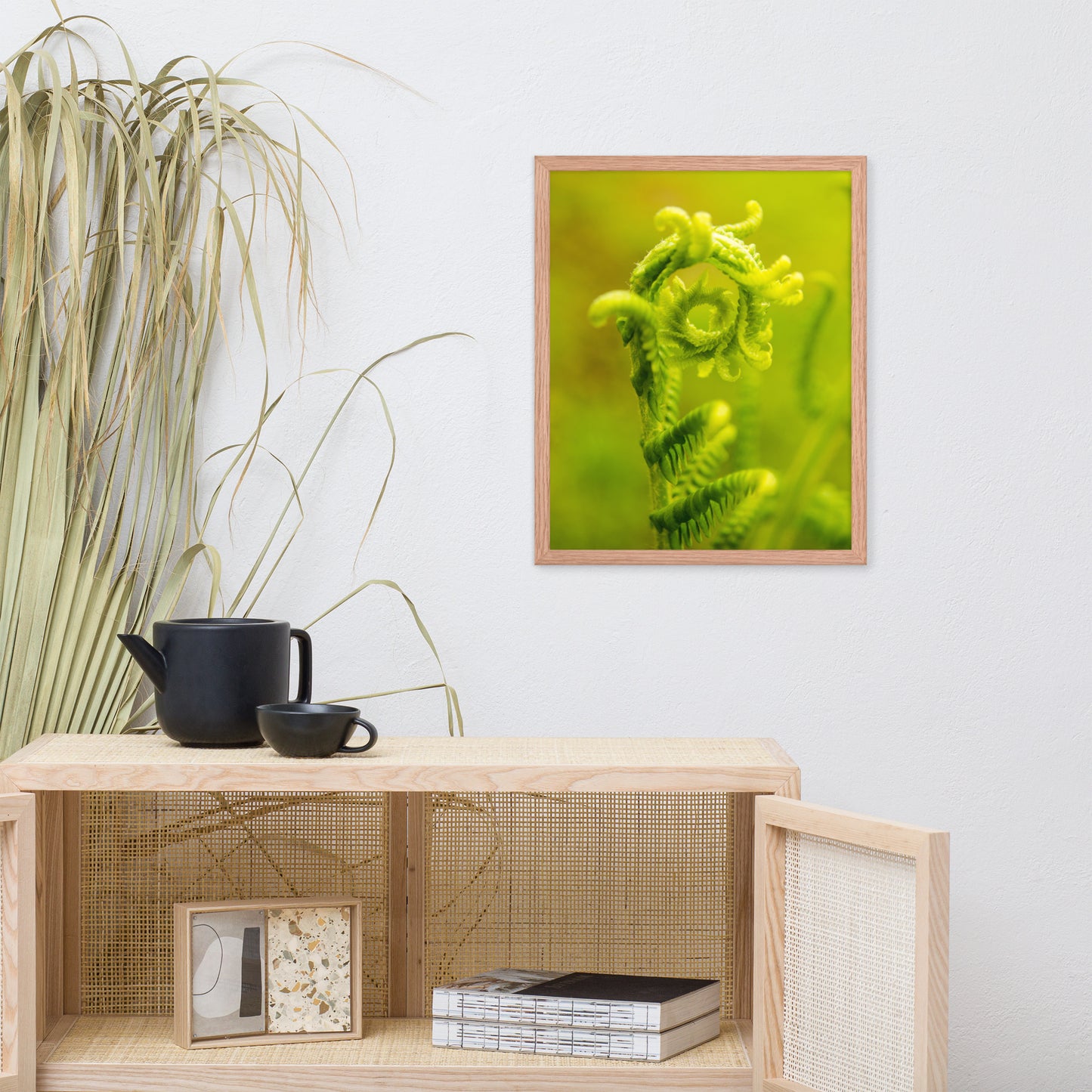 Nature's Perfection Botanical Nature Photo Framed Wall Art Print
