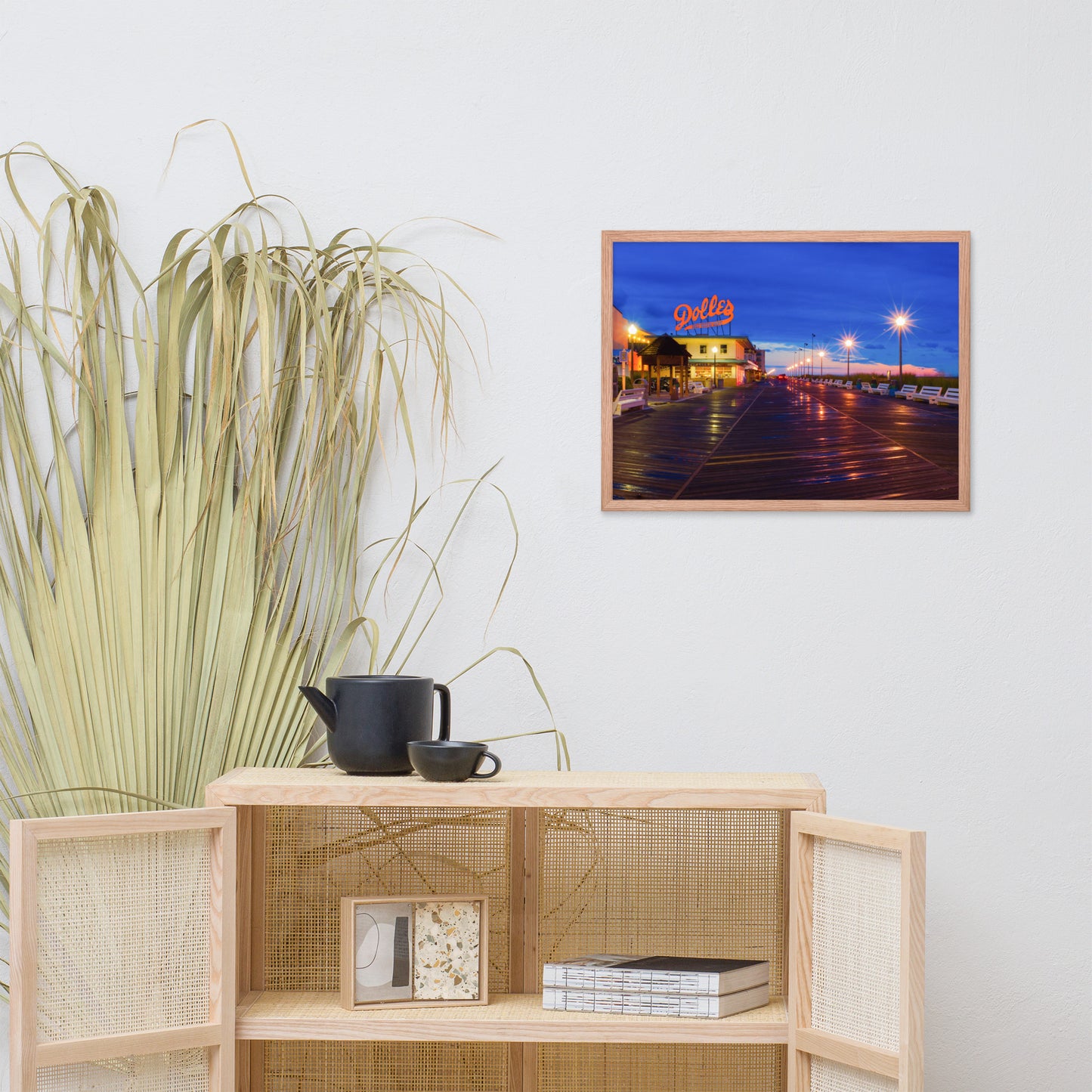 Early Morning at Dolles Urban Landscape Photo Framed Wall Art Print