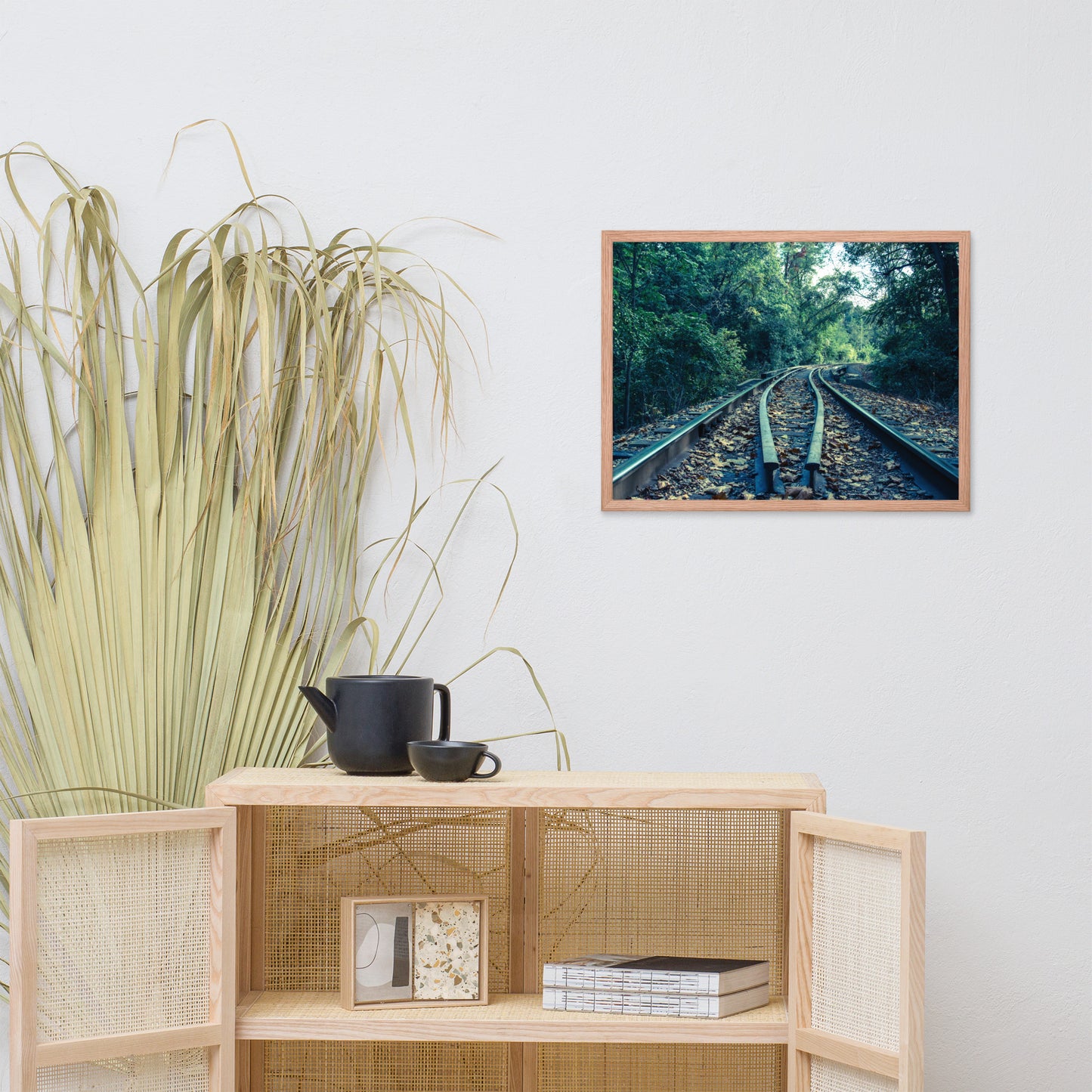Lead Me into the Light - Colorized Framed Photo Paper Wall Art Prints