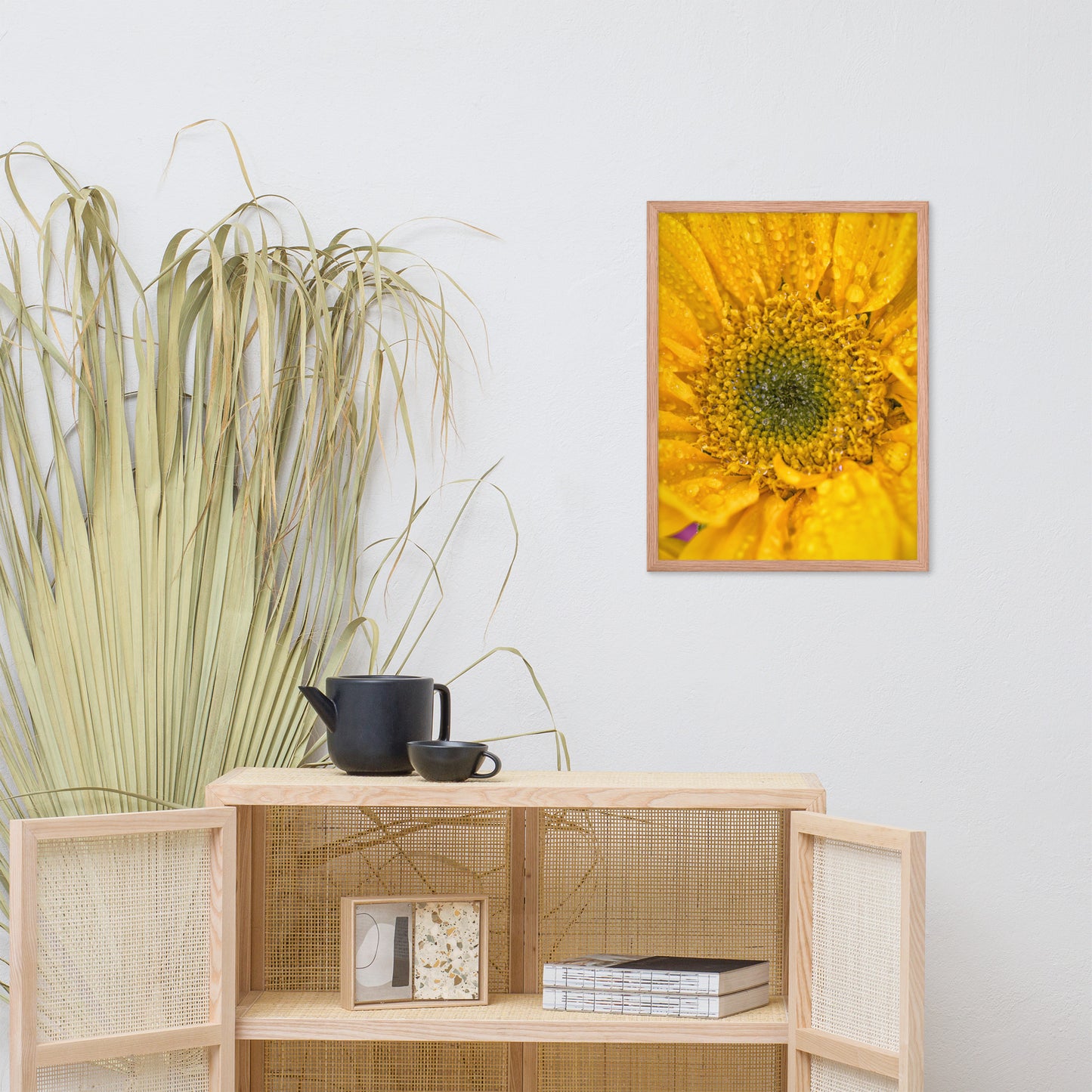 Joyful Color Floral Nature Photo Framed Wall Art Print