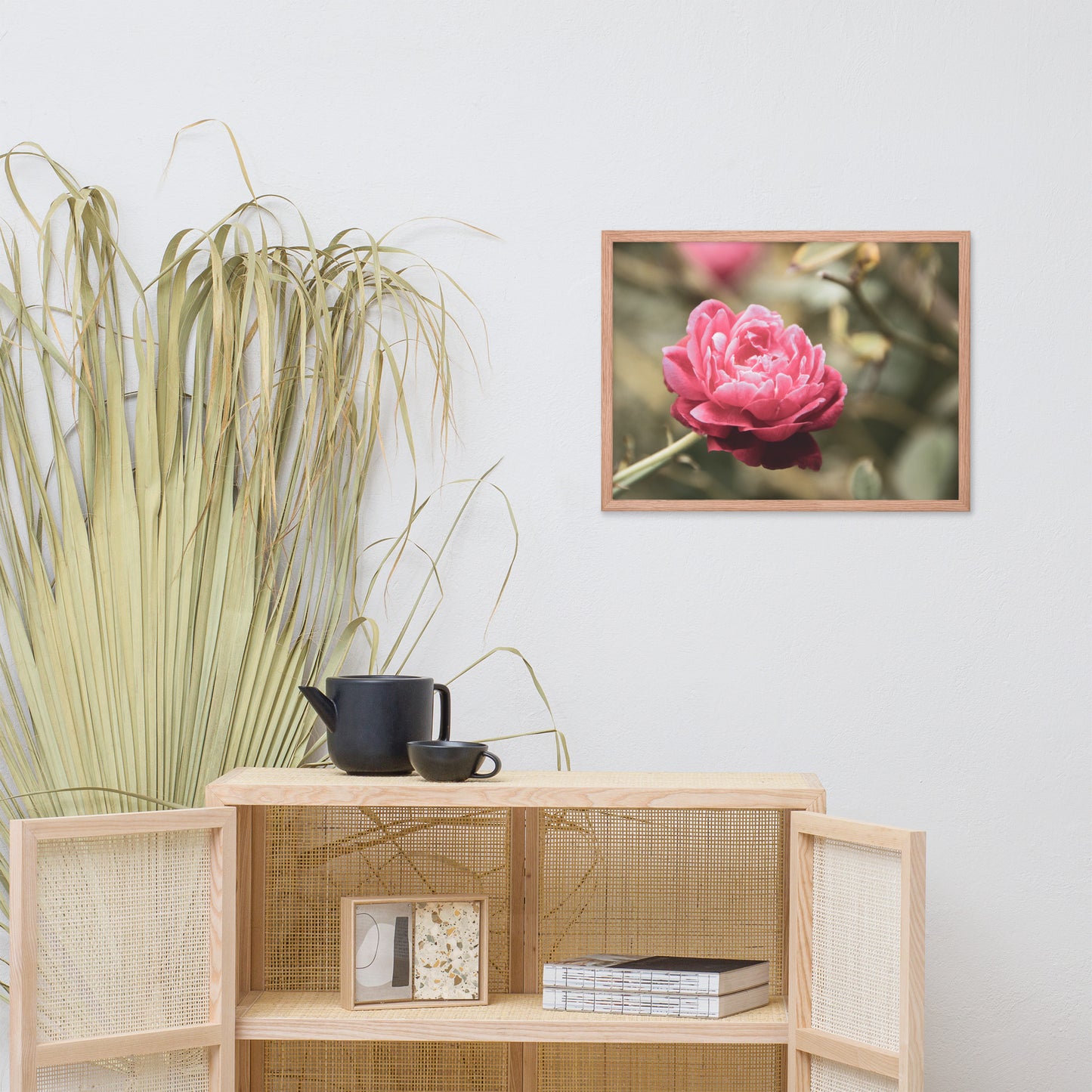 Perfect Petals Colorized Floral Nature Photo Framed Wall Art Print