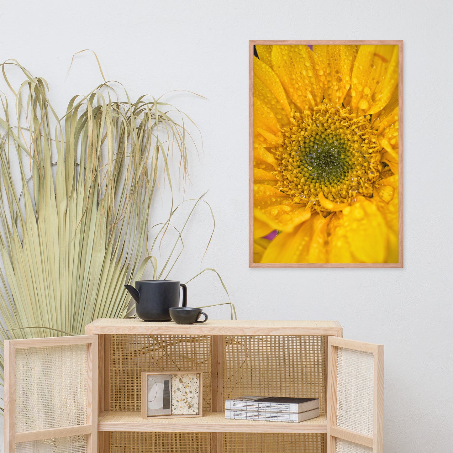 Joyful Color Floral Nature Photo Framed Wall Art Print