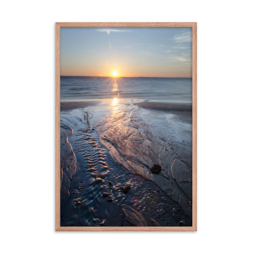 Low Tide Ravine Landscape Framed Photo Paper Wall Art Prints