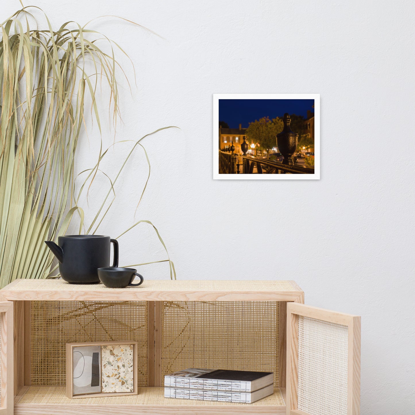 Historic New Castle 4 Urban Landscape Photo Framed Wall Art Print