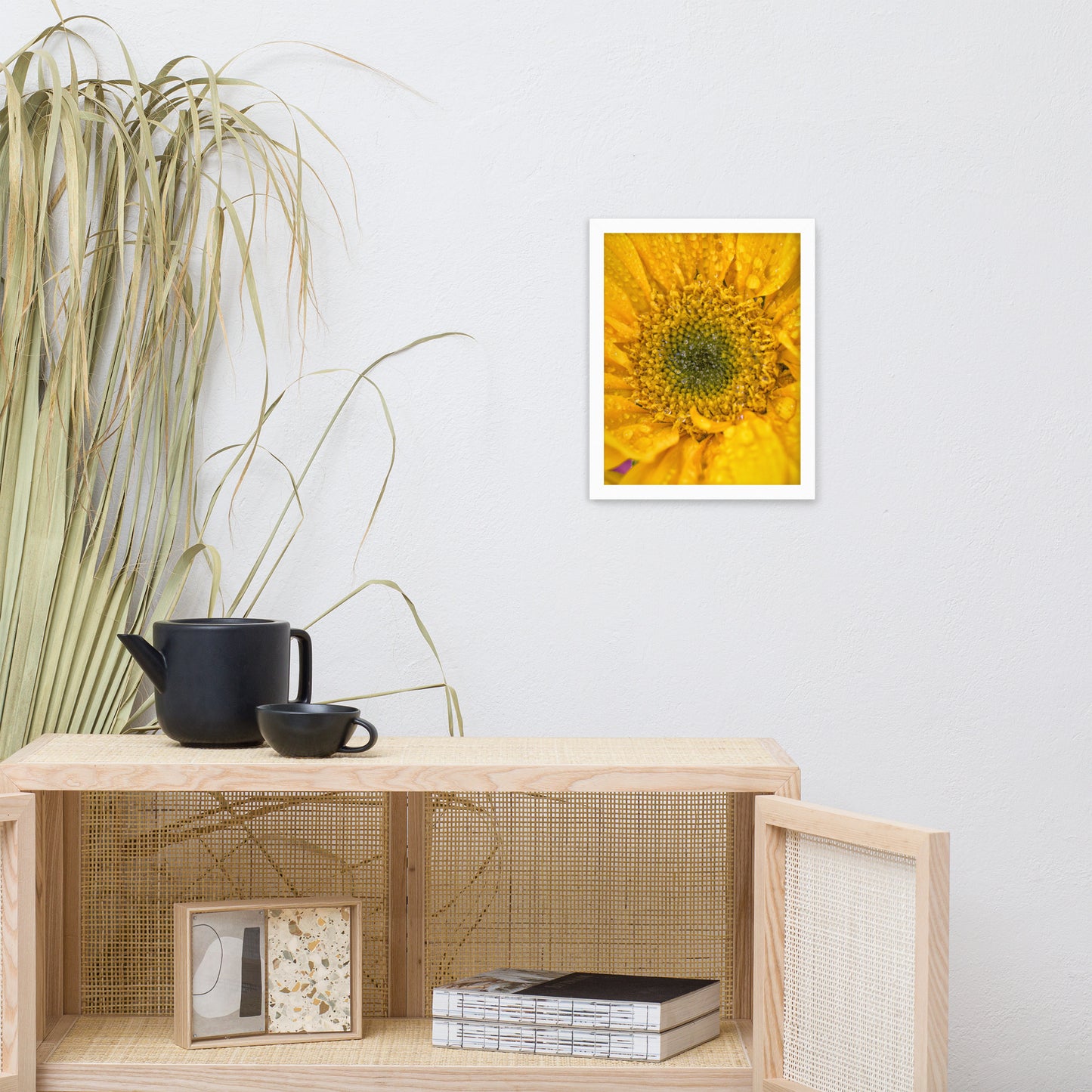 Joyful Color Floral Nature Photo Framed Wall Art Print