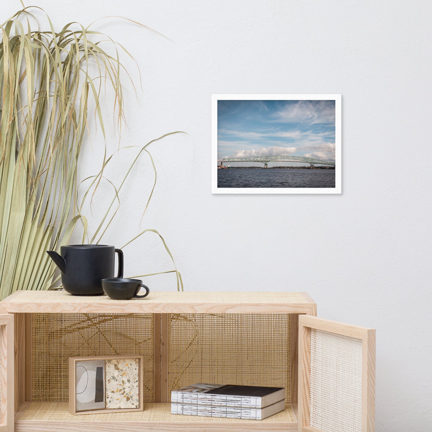 Bridges of Jacksonville Florida 2 Landscape Photo Framed Wall Art Print