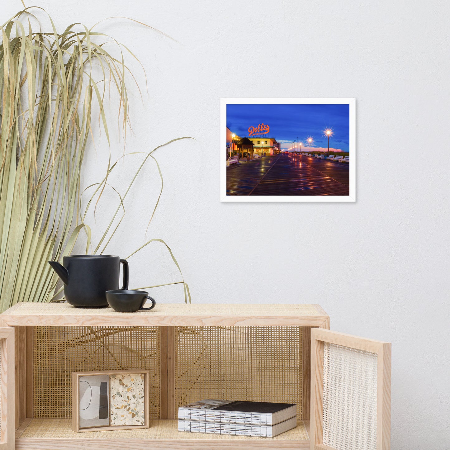 Early Morning at Dolles Urban Landscape Photo Framed Wall Art Print