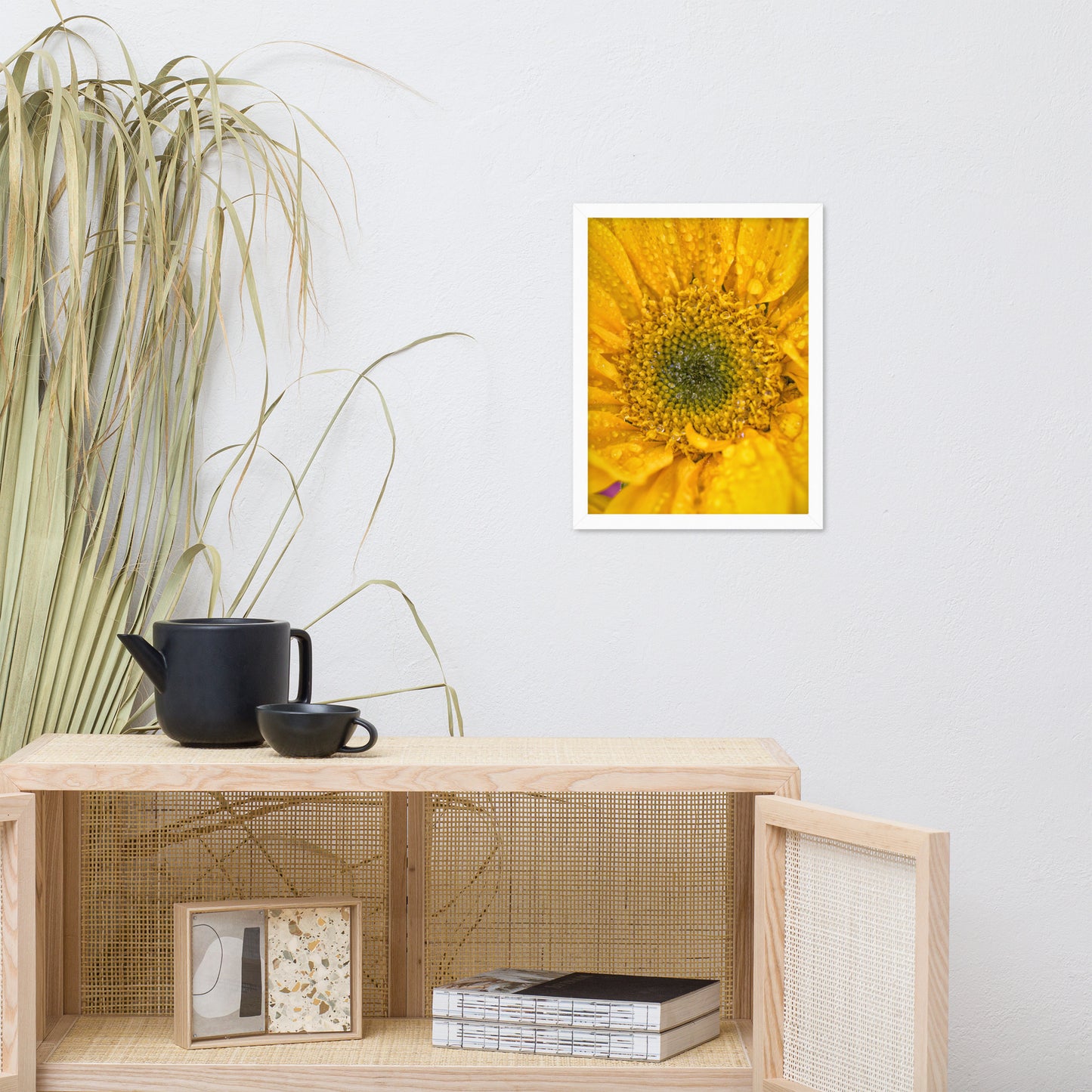 Joyful Color Floral Nature Photo Framed Wall Art Print