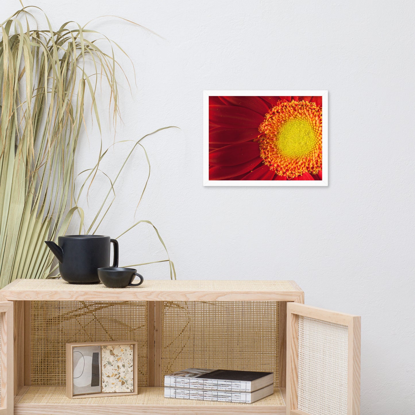 Nature's Beauty Floral Nature Photo Framed Wall Art Print