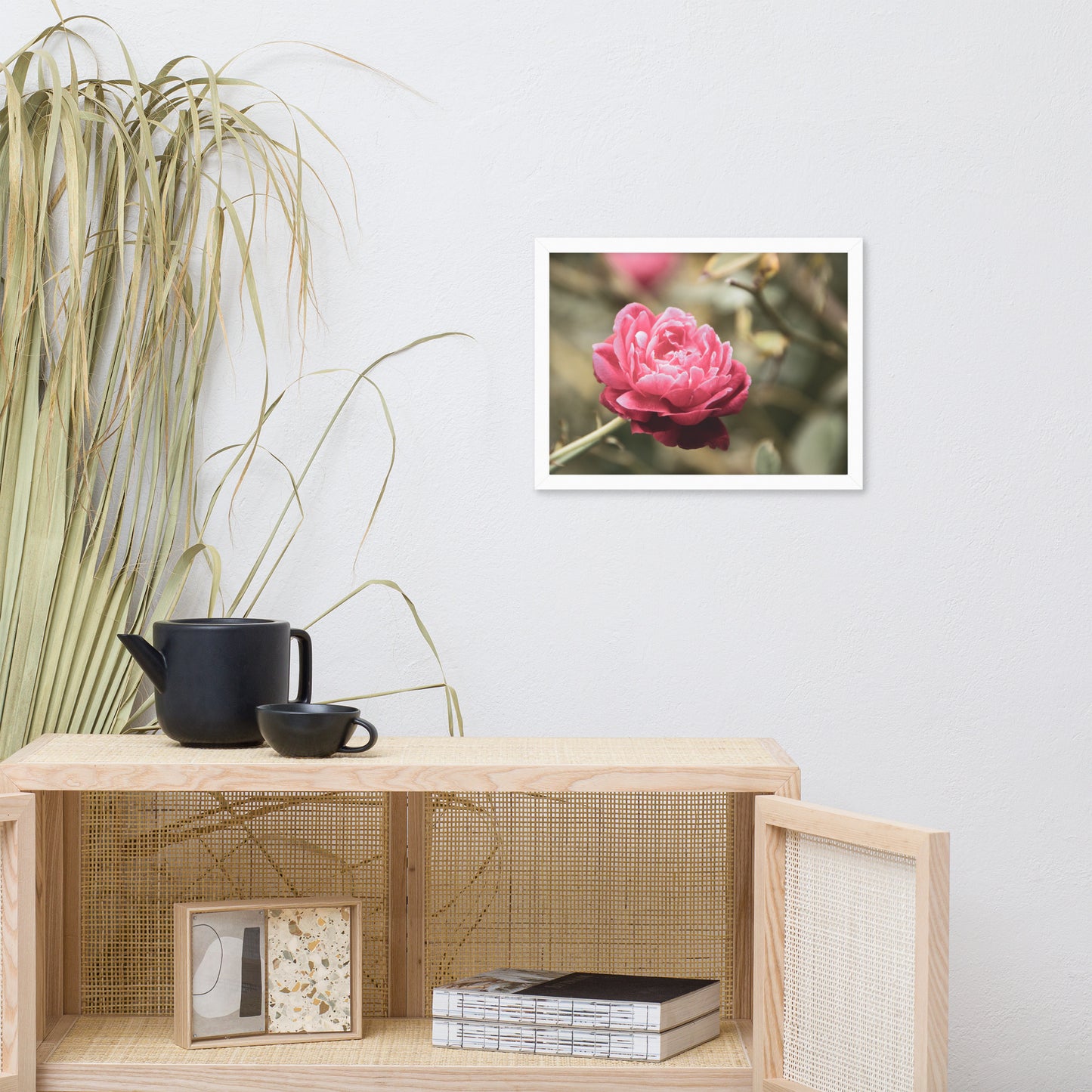 Perfect Petals Colorized Floral Nature Photo Framed Wall Art Print