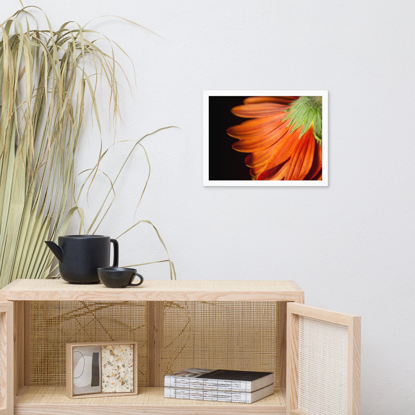 Petite Petals Floral Nature Photo Framed Wall Art Print