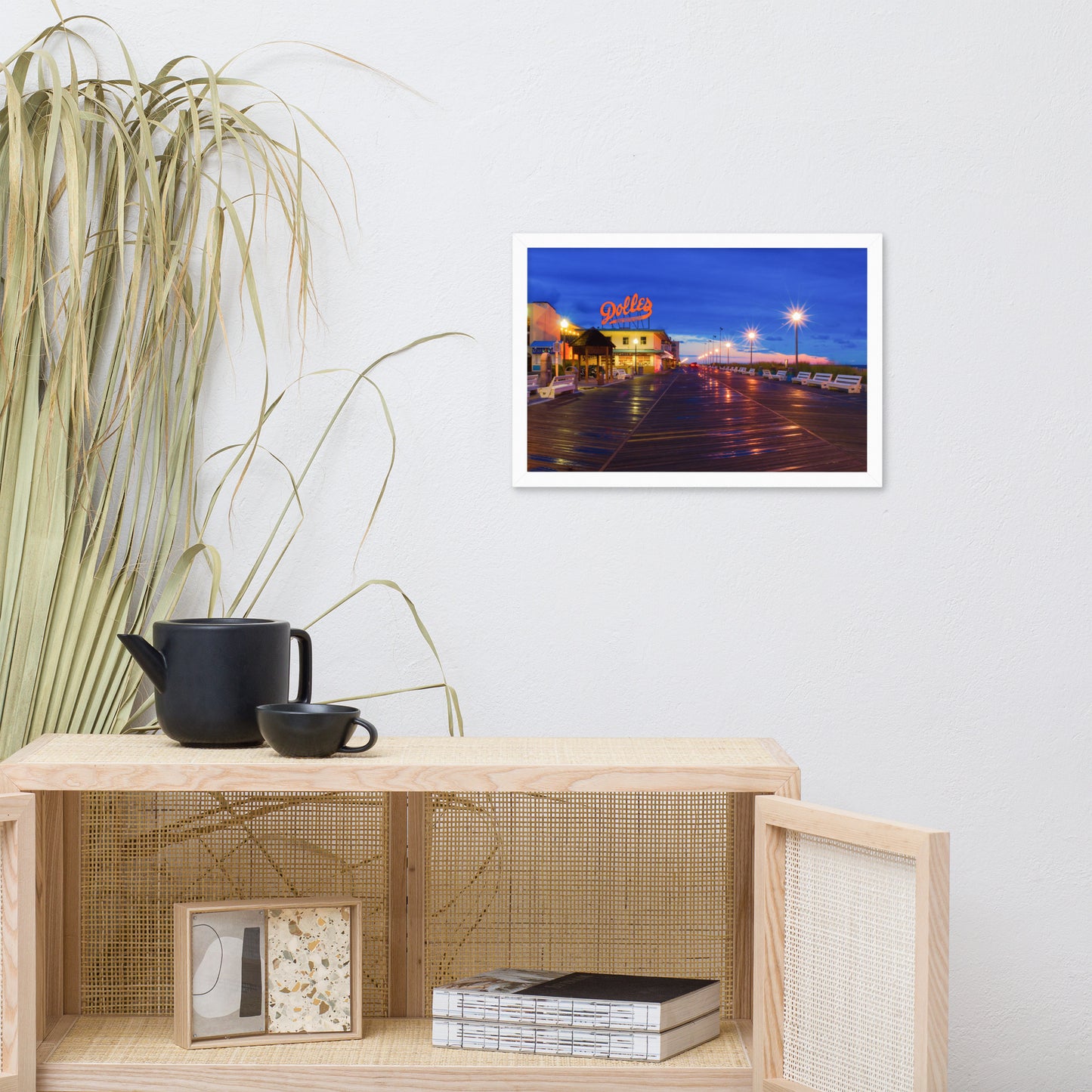 Early Morning at Dolles Urban Landscape Photo Framed Wall Art Print