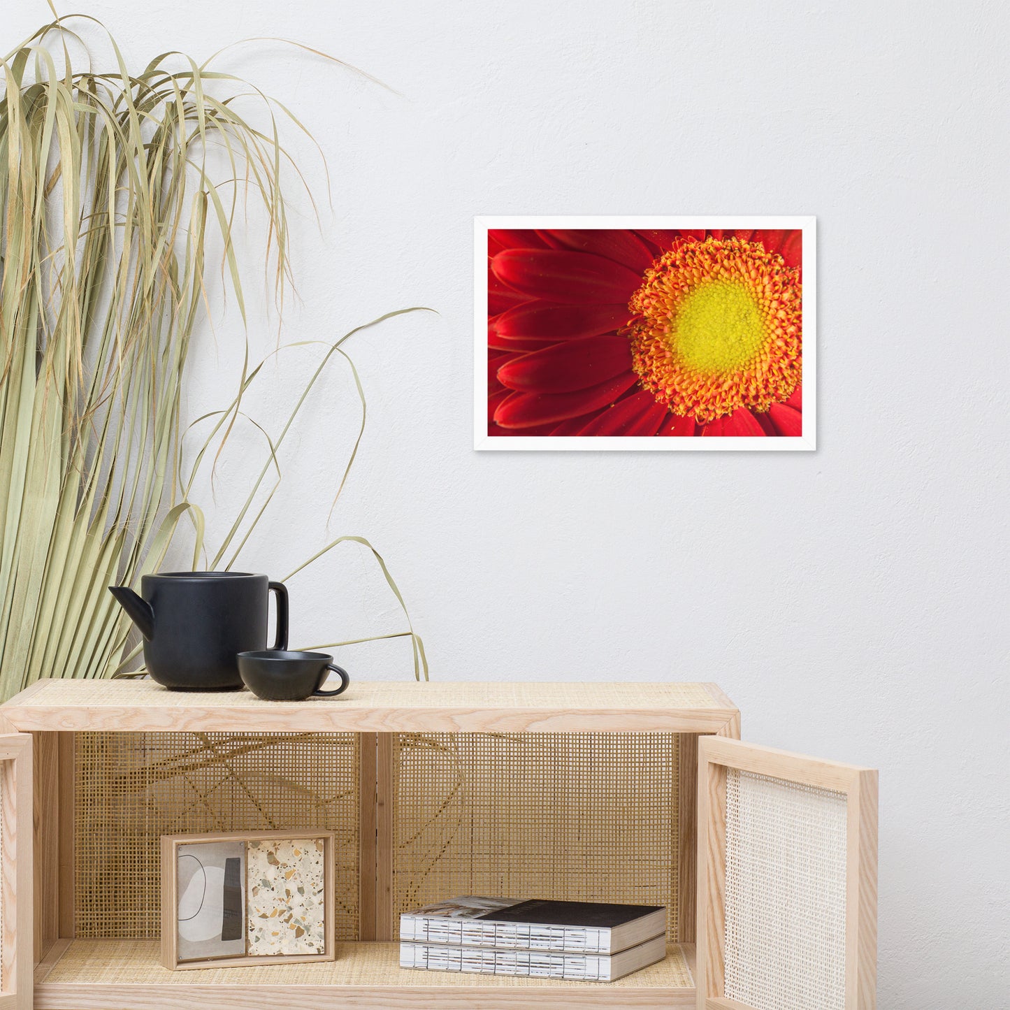 Nature's Beauty Floral Nature Photo Framed Wall Art Print