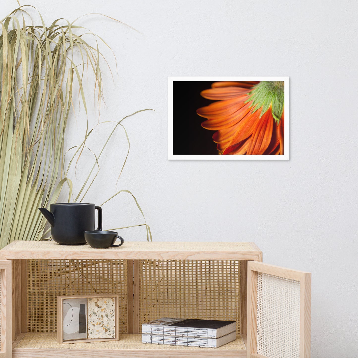 Petite Petals Floral Nature Photo Framed Wall Art Print