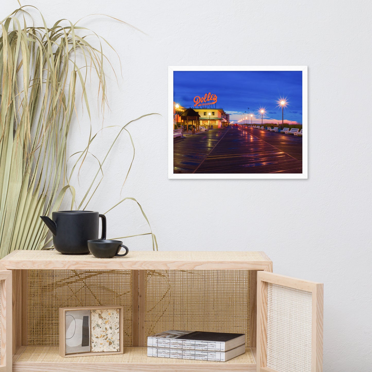 Early Morning at Dolles Urban Landscape Photo Framed Wall Art Print