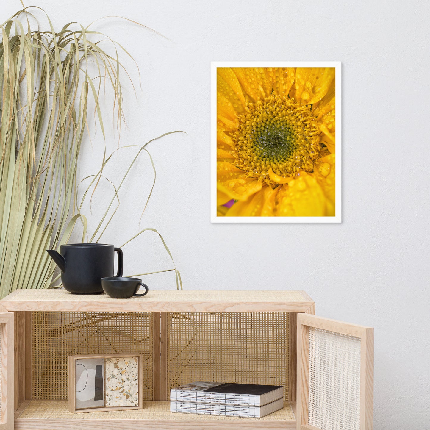 Joyful Color Floral Nature Photo Framed Wall Art Print