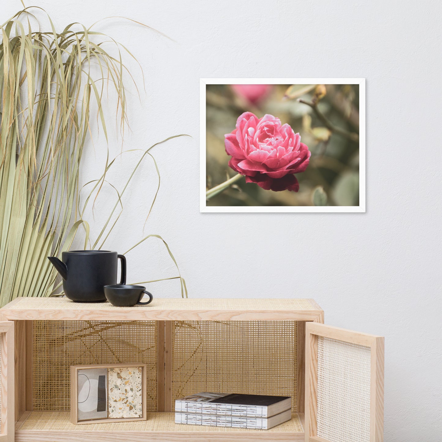 Perfect Petals Colorized Floral Nature Photo Framed Wall Art Print
