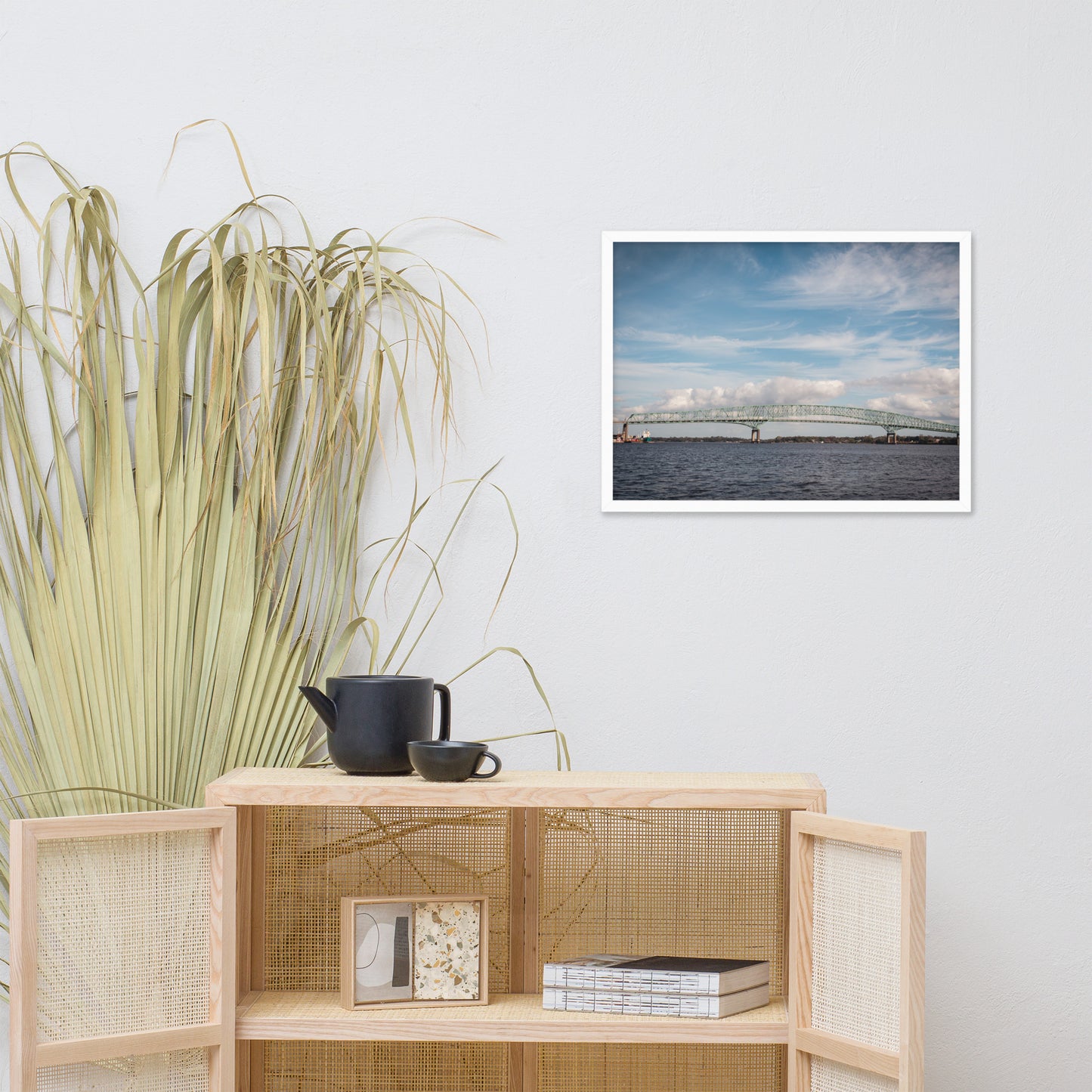 Bridges of Jacksonville Florida 2 Landscape Photo Framed Wall Art Print