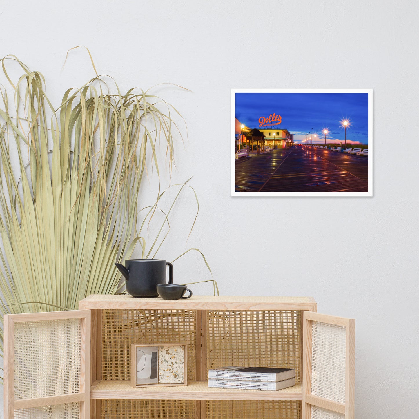 Early Morning at Dolles Urban Landscape Photo Framed Wall Art Print