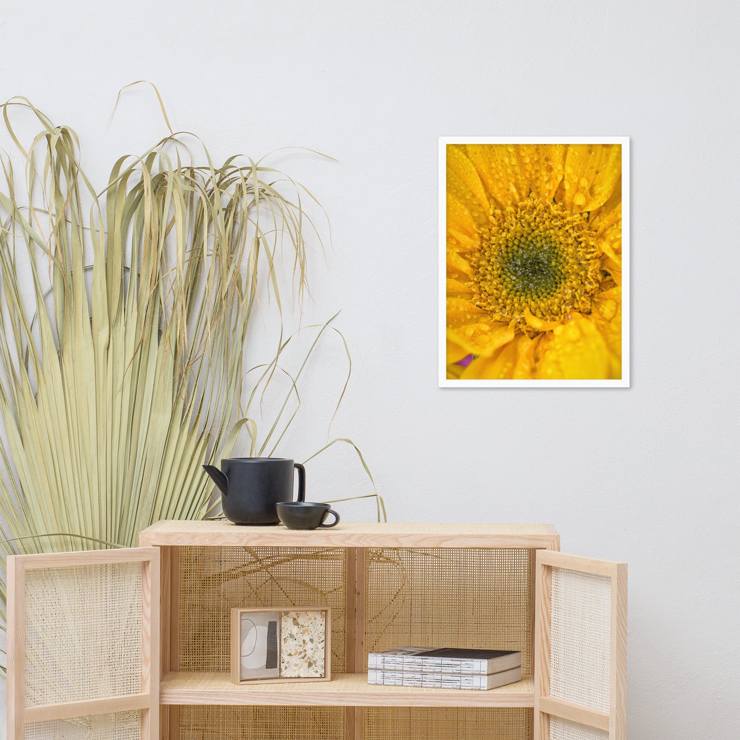 Joyful Color Floral Nature Photo Framed Wall Art Print