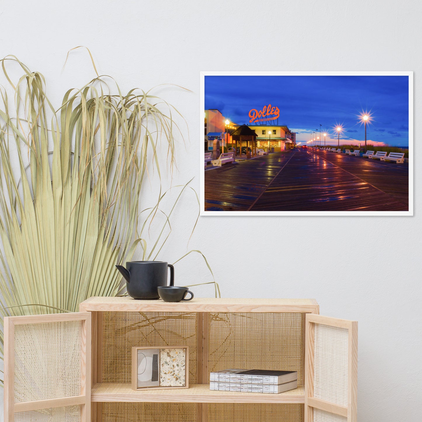 Early Morning at Dolles Urban Landscape Photo Framed Wall Art Print