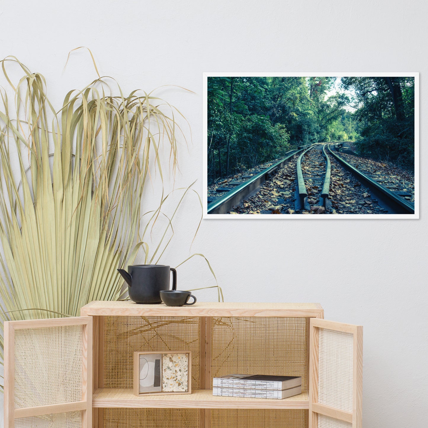 Lead Me into the Light - Colorized Framed Photo Paper Wall Art Prints