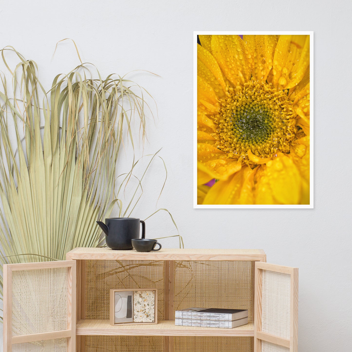Joyful Color Floral Nature Photo Framed Wall Art Print