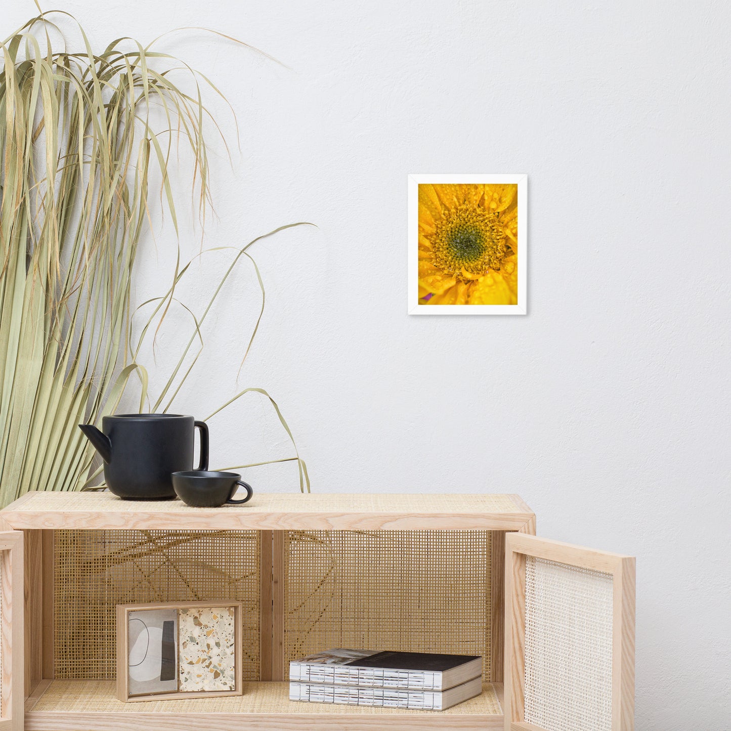 Joyful Color Floral Nature Photo Framed Wall Art Print
