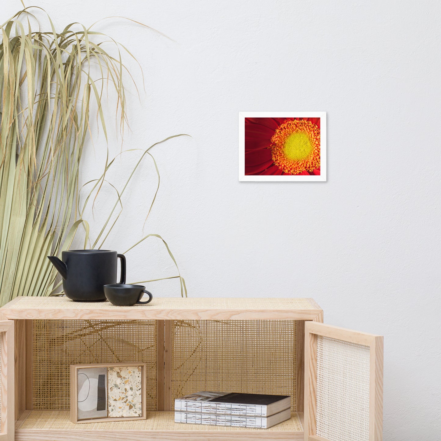 Nature's Beauty Floral Nature Photo Framed Wall Art Print