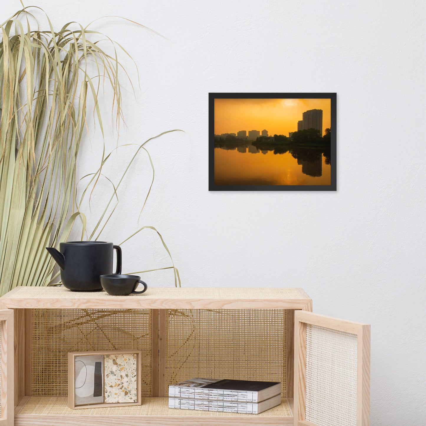 Wilmington at Sunrise Urban Landscape Framed Photo Paper Wall Art Prints