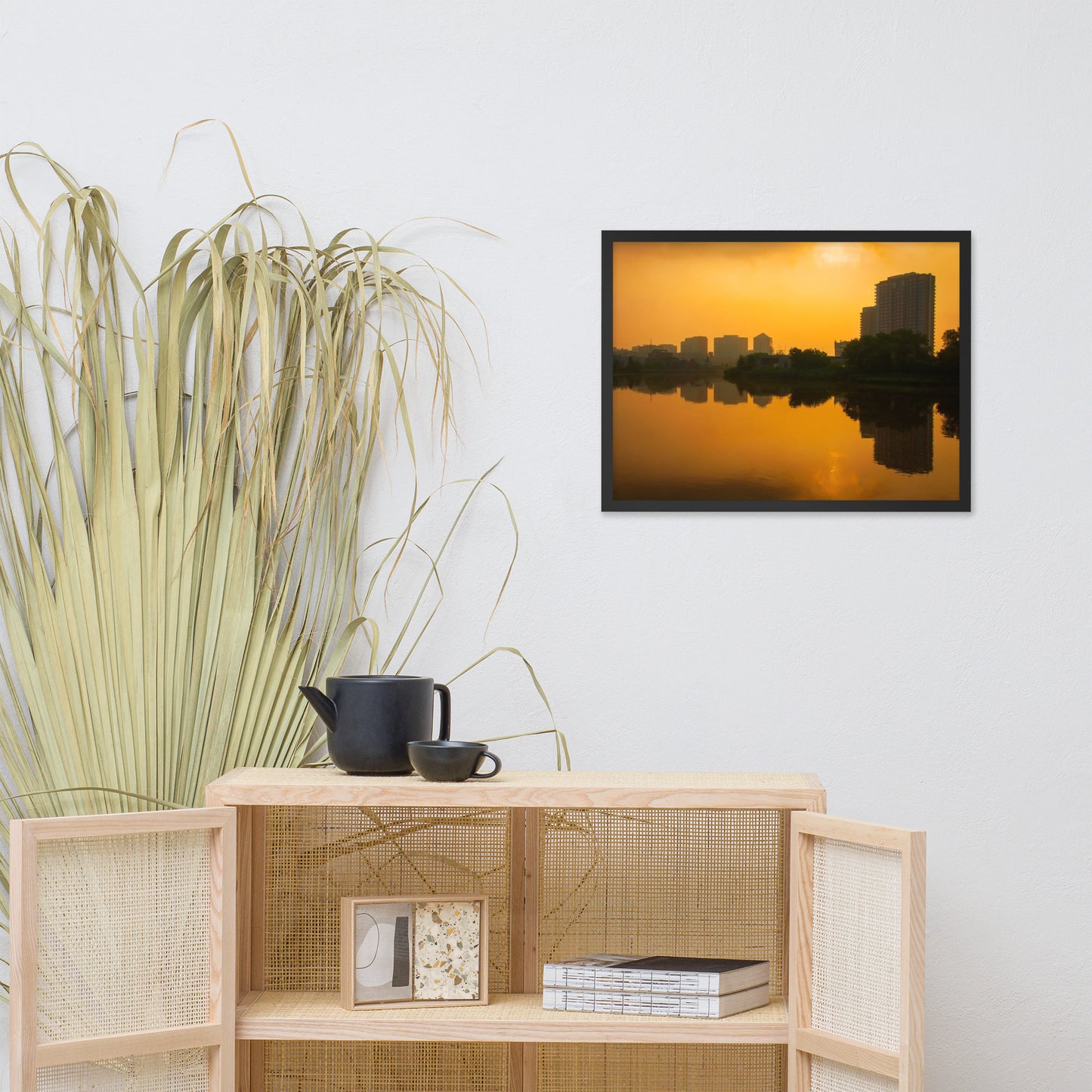 Wilmington at Sunrise Urban Landscape Framed Photo Paper Wall Art Prints