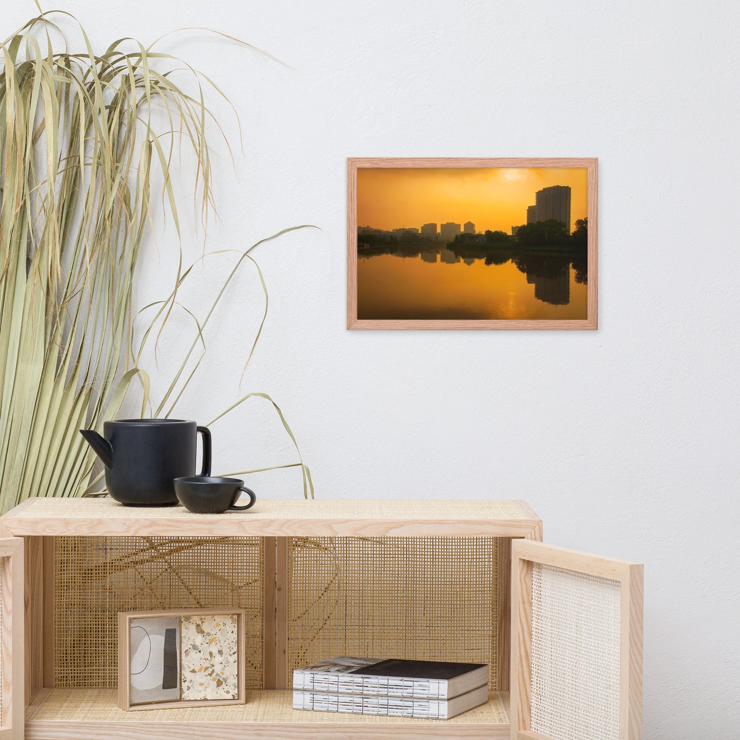 Wilmington at Sunrise Urban Landscape Framed Photo Paper Wall Art Prints