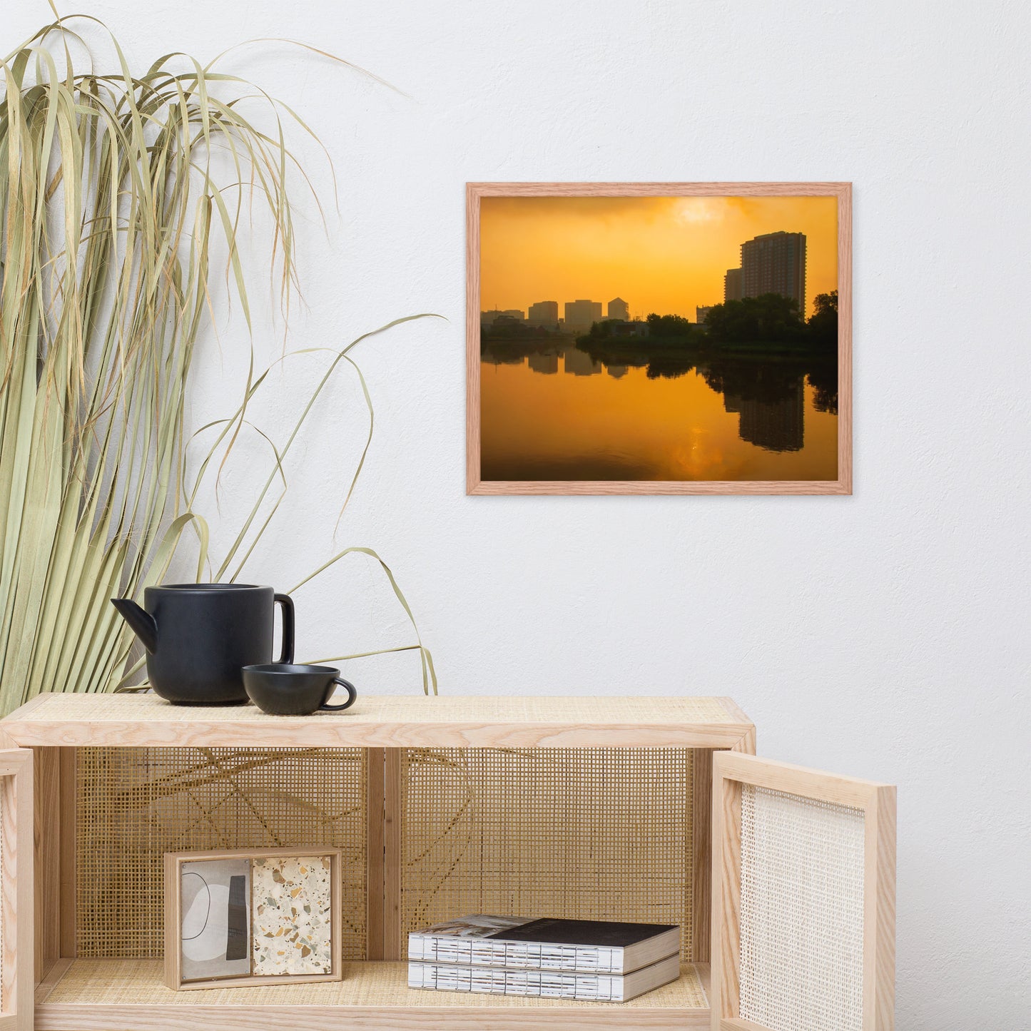 Wilmington at Sunrise Urban Landscape Framed Photo Paper Wall Art Prints