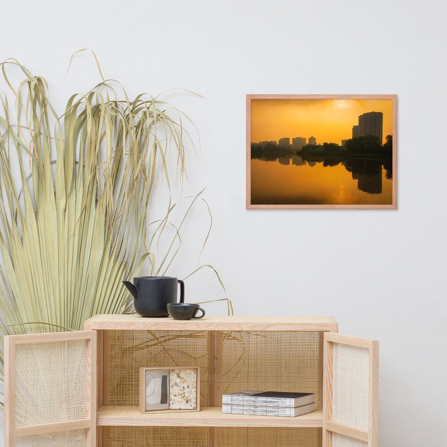 Wilmington at Sunrise Urban Landscape Framed Photo Paper Wall Art Prints