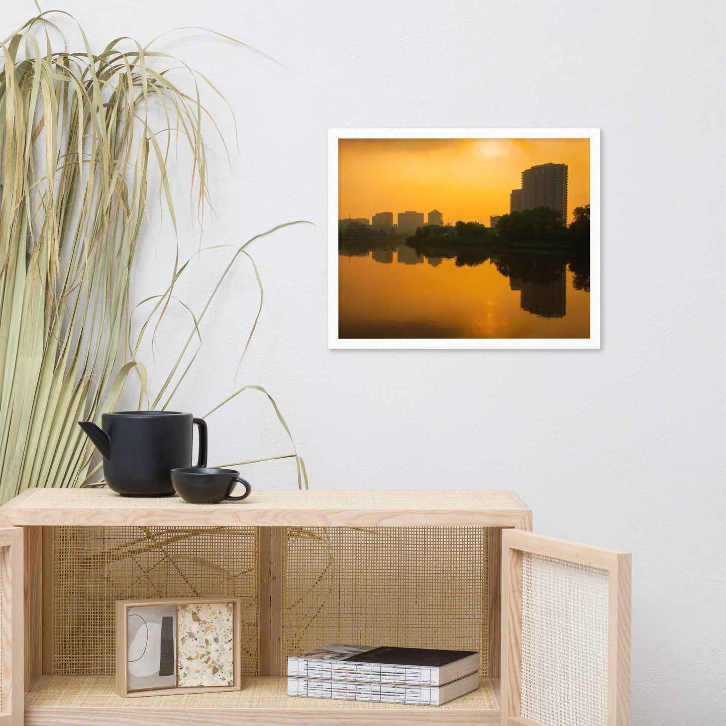 Wilmington at Sunrise Urban Landscape Framed Photo Paper Wall Art Prints