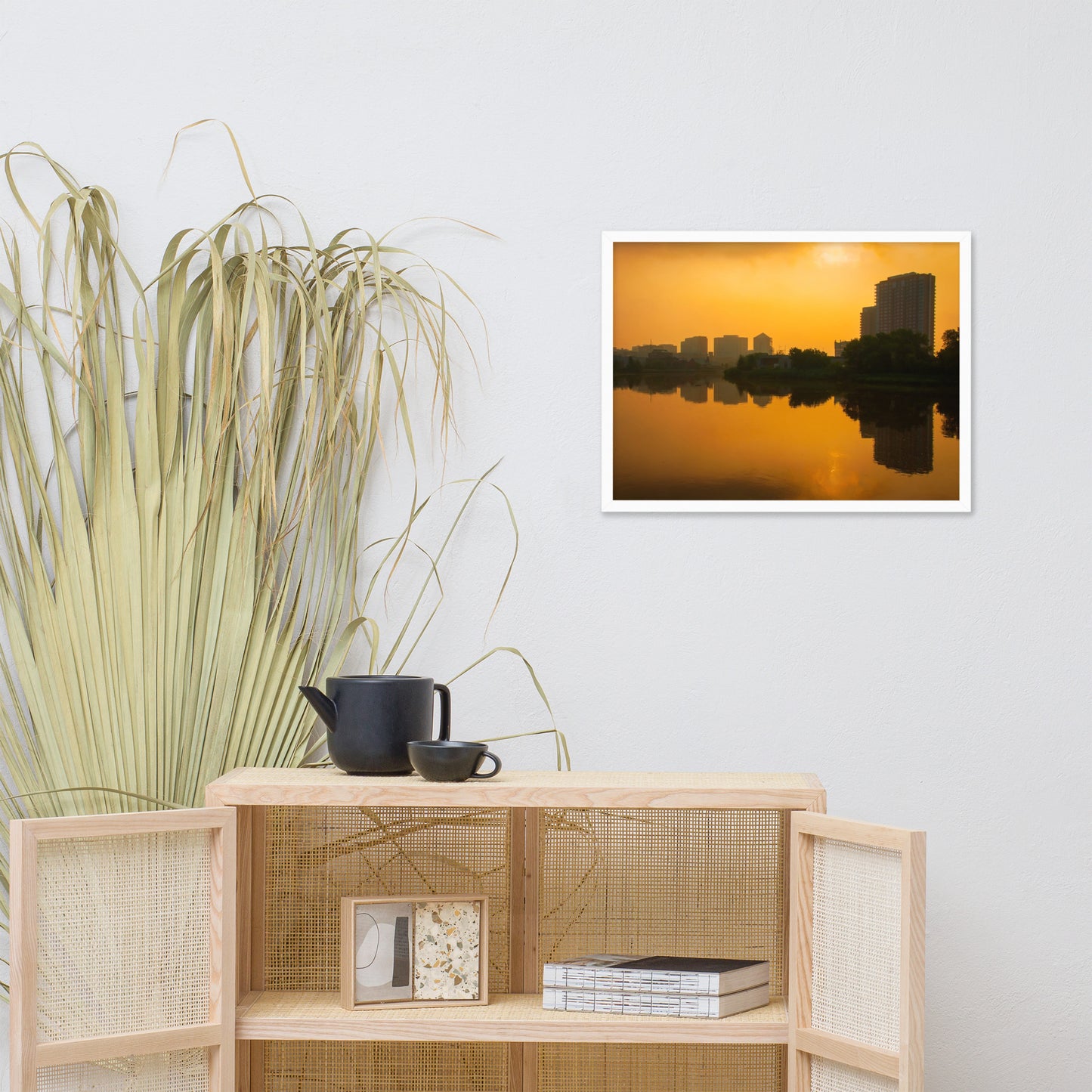 Wilmington at Sunrise Urban Landscape Framed Photo Paper Wall Art Prints
