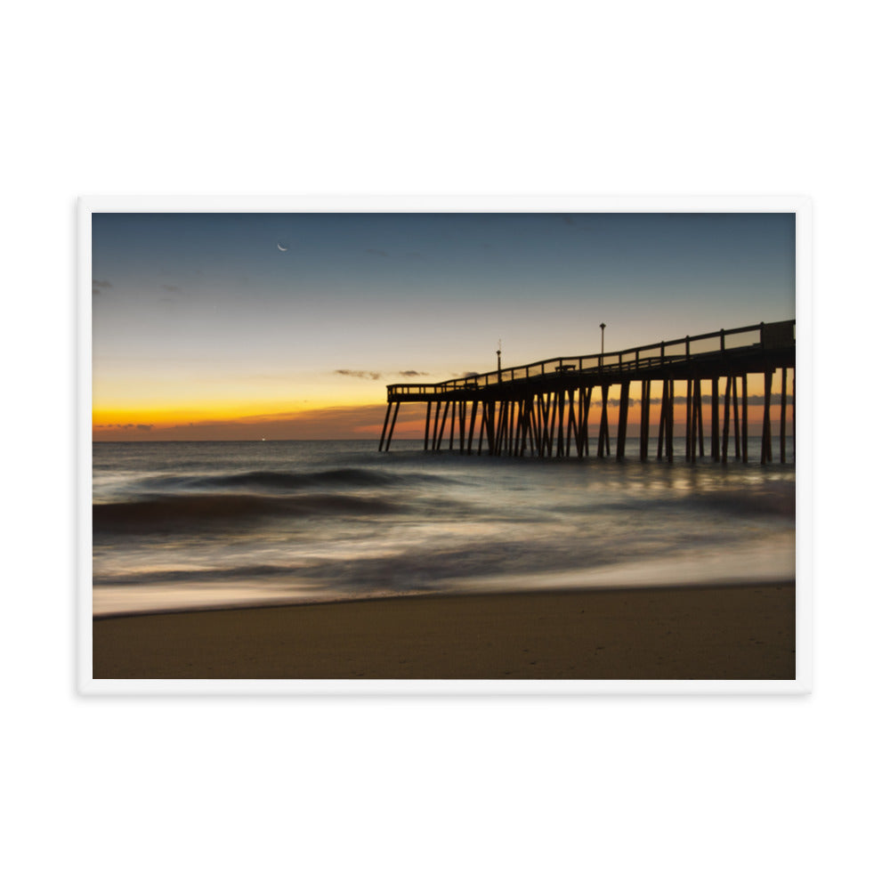Motion of the Ocean Coastal Landscape Framed Photo Paper Wall Art Prints