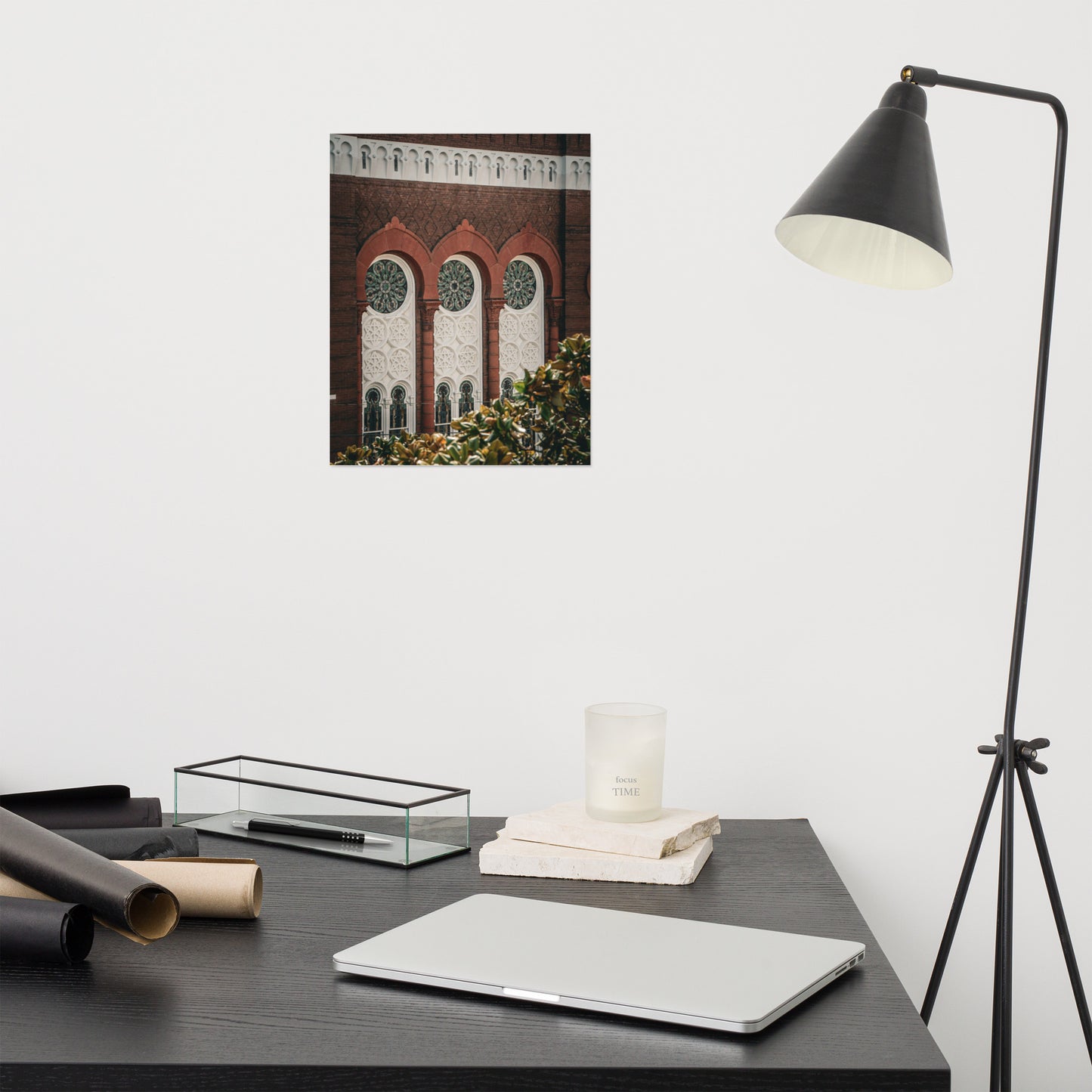 Windows of SCAD Student Center Savannah Ga Architectural Photo Loose Wall Art Print