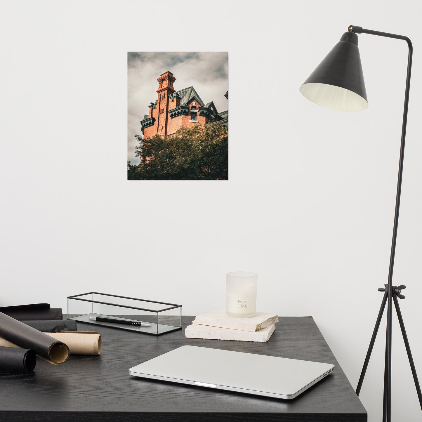 Tiedeman House Savannah Ga Architectural Photo Loose Wall Art Print