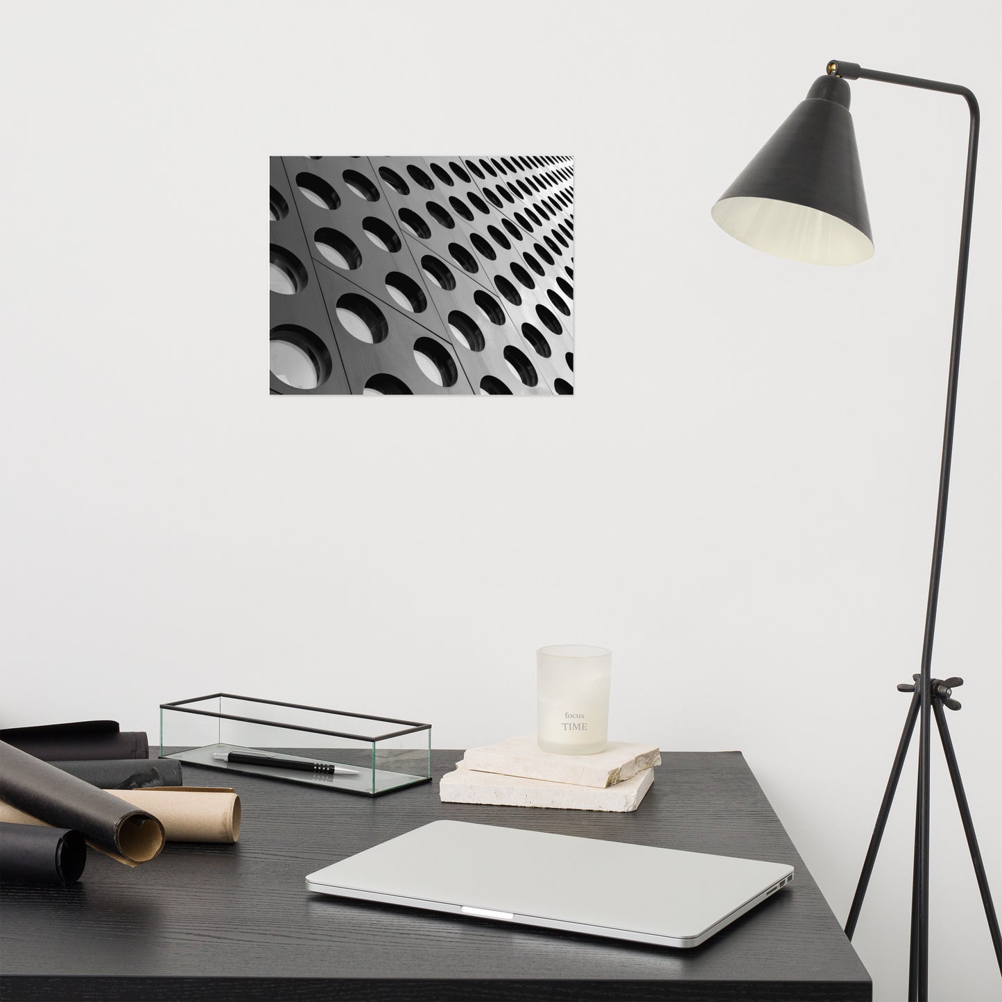 Architectural Art Prints: Binary Rhythm Loose / Unframed Photograph Frameless
